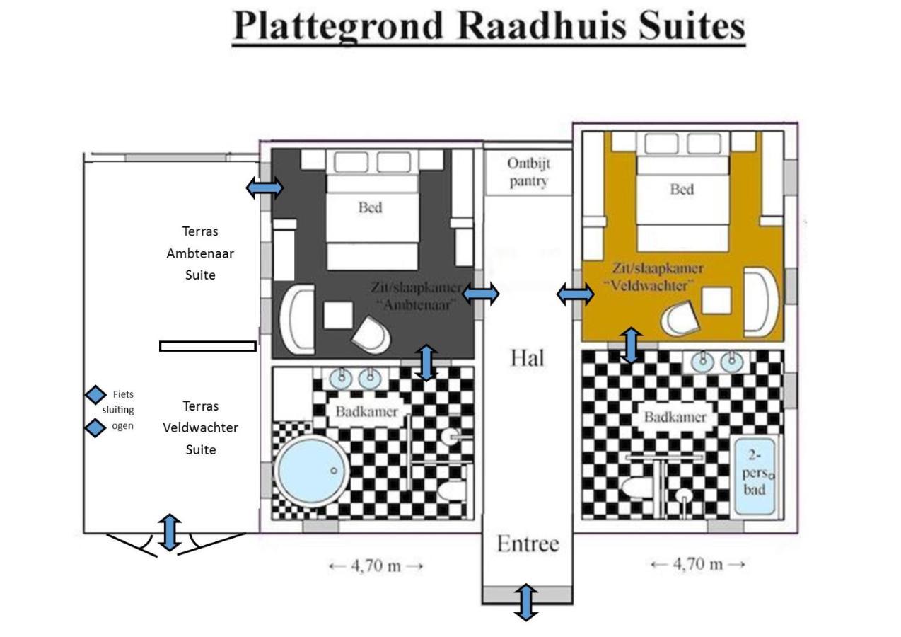 Raadhuis Dinther Suites Heeswijk-Dinther Exterior foto